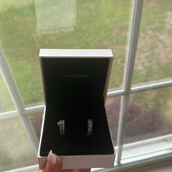 2 rings from pandora or you can buy one separate barley worn - Picture 2 of 2